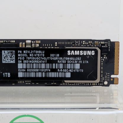 Samsung M.2 970 EVO Plus 1TB M.2 NVMe Gen 3.0 x 4 SSD MZ-V7S1T0