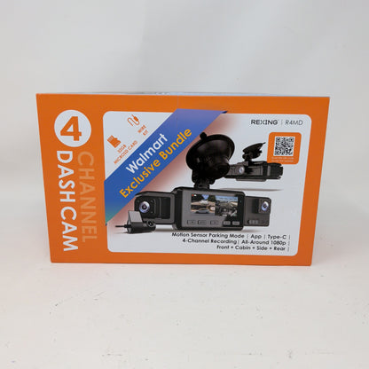 New Rexing R4MD 4-Channel 1080p All-Around Dash Cam Walmart Exclusive 