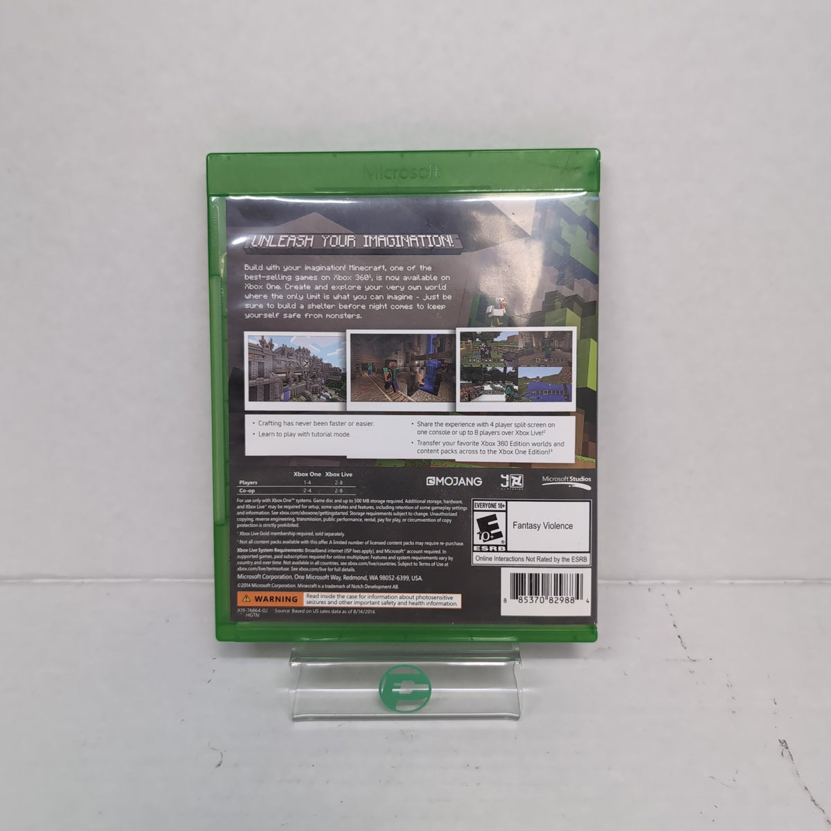Minecraft [Xbox One Edition] (Microsoft Xbox One, 2014)
