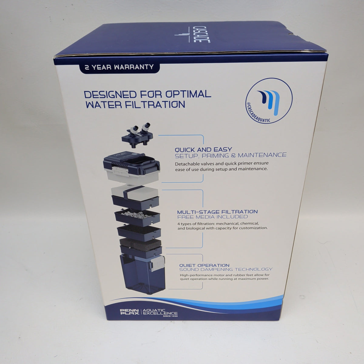 New Cascade Pro Series II Canister Filter CCP21