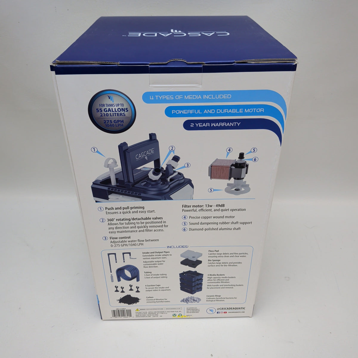 New Cascade Pro Series II Canister Filter CCP21