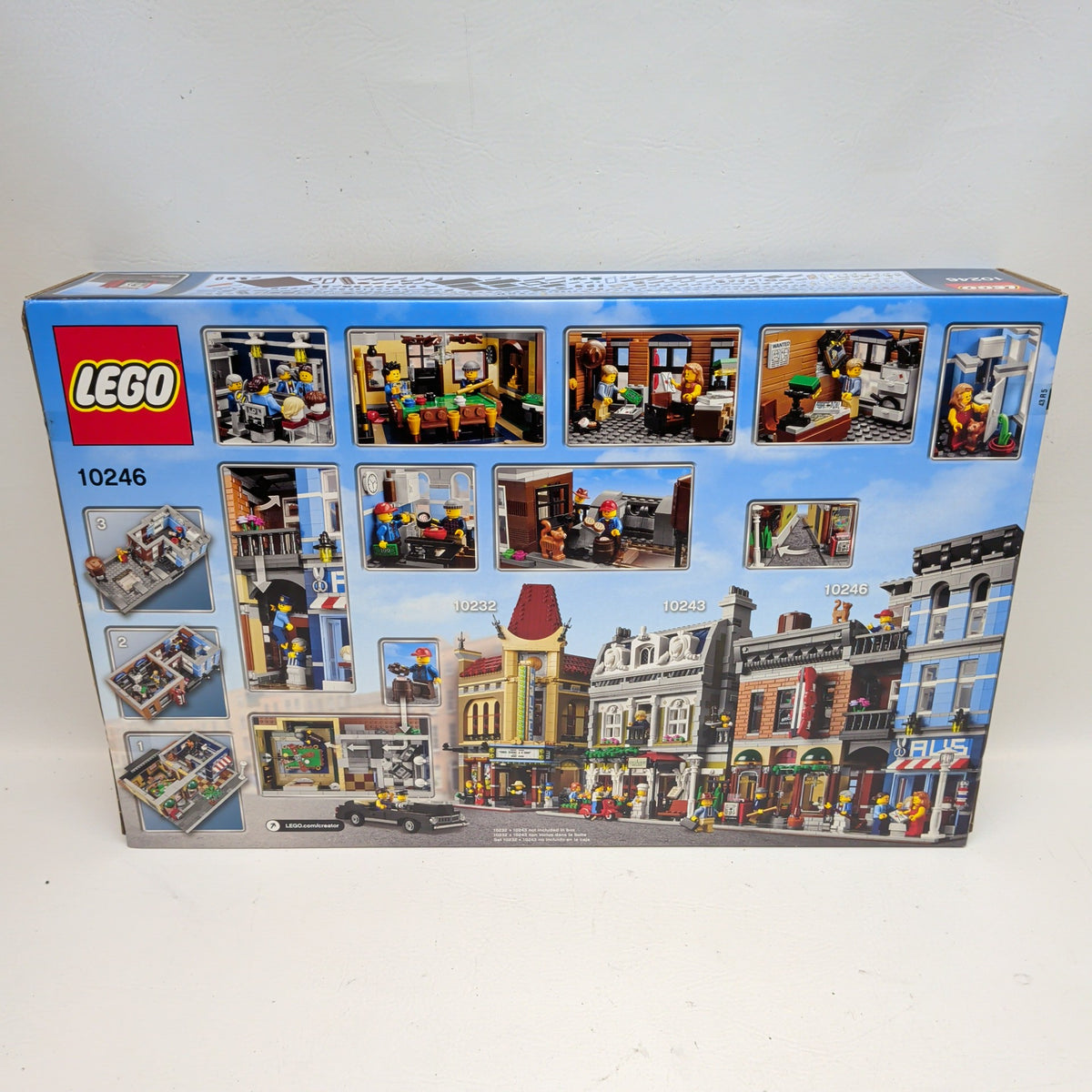 New LEGO Detective's Office 10246 Creator Expert Modular Buildings 2262pcs