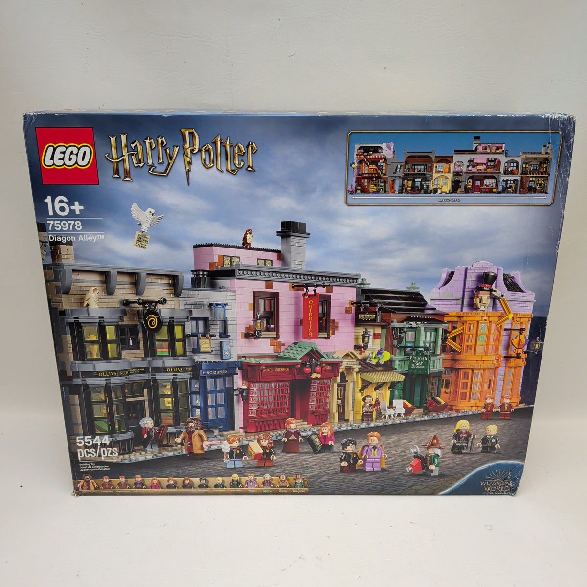 New LEGO Diagon Alley 75978 Harry Potter Diagon Alley 5544pcs