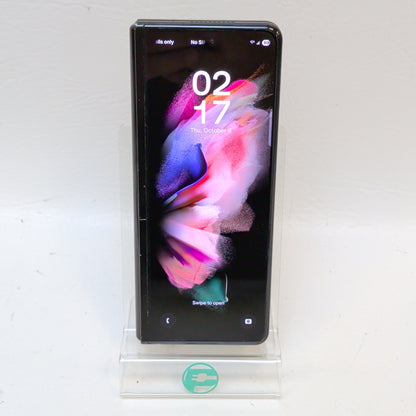 Factory Unlocked Samsung Galaxy Z Fold3 12GB RAM 512GB SM-F926U Phantom Black