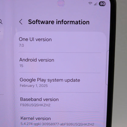 Factory Unlocked Samsung Galaxy Z Fold3 12GB RAM 512GB SM-F926U Phantom Black