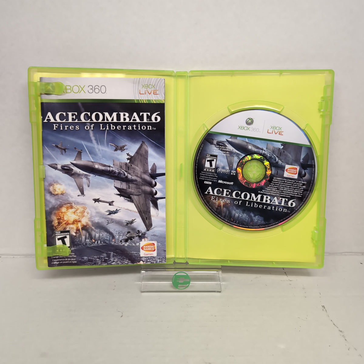 Ace Combat 6 Fires of Liberation (Microsoft Xbox 360, 2007)