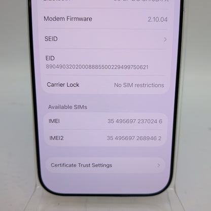 Factory Unlocked Apple iPhone 17 Pro 256GB Silver MG7K4LL/A