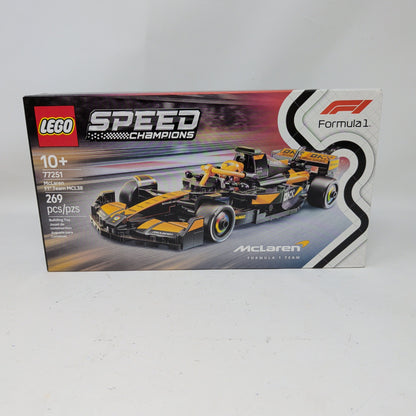 New LEGO McLaren F1 Team MCL38 Race Car 77251 Speed Champions Formula 1 pcs