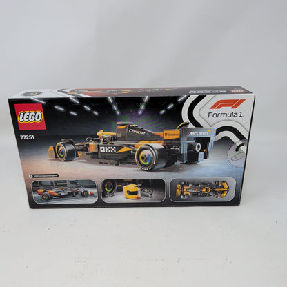 New LEGO McLaren F1 Team MCL38 Race Car 77251 Speed Champions Formula 1 pcs