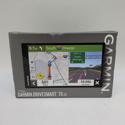 New Garmin Drivesmart 76 EX GPS Navigator 010-02470-13
