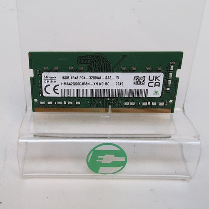 SK Hynix 1Rx8 PC4-3200AA-SA2-13 16GB (1x16GB) RAM DDR4 3200MHz HMAA2GS6CJR8N