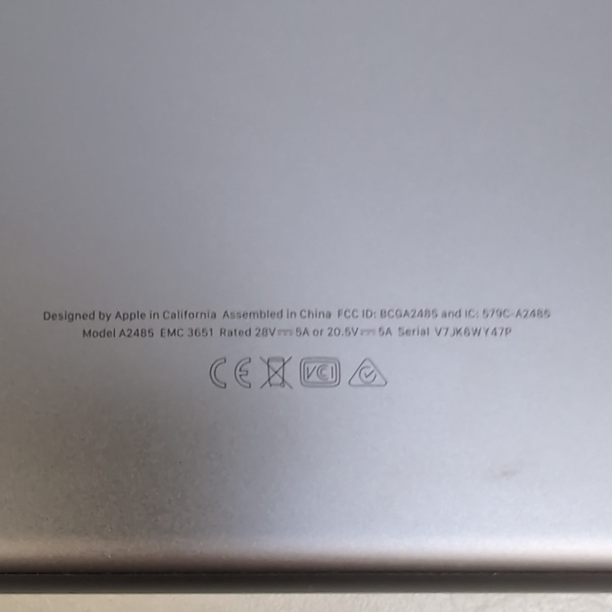 2021 Apple MacBook Pro 16" M1 Max 32C GPU 3.2GHz 32GB RAM 2TB SSD A2485