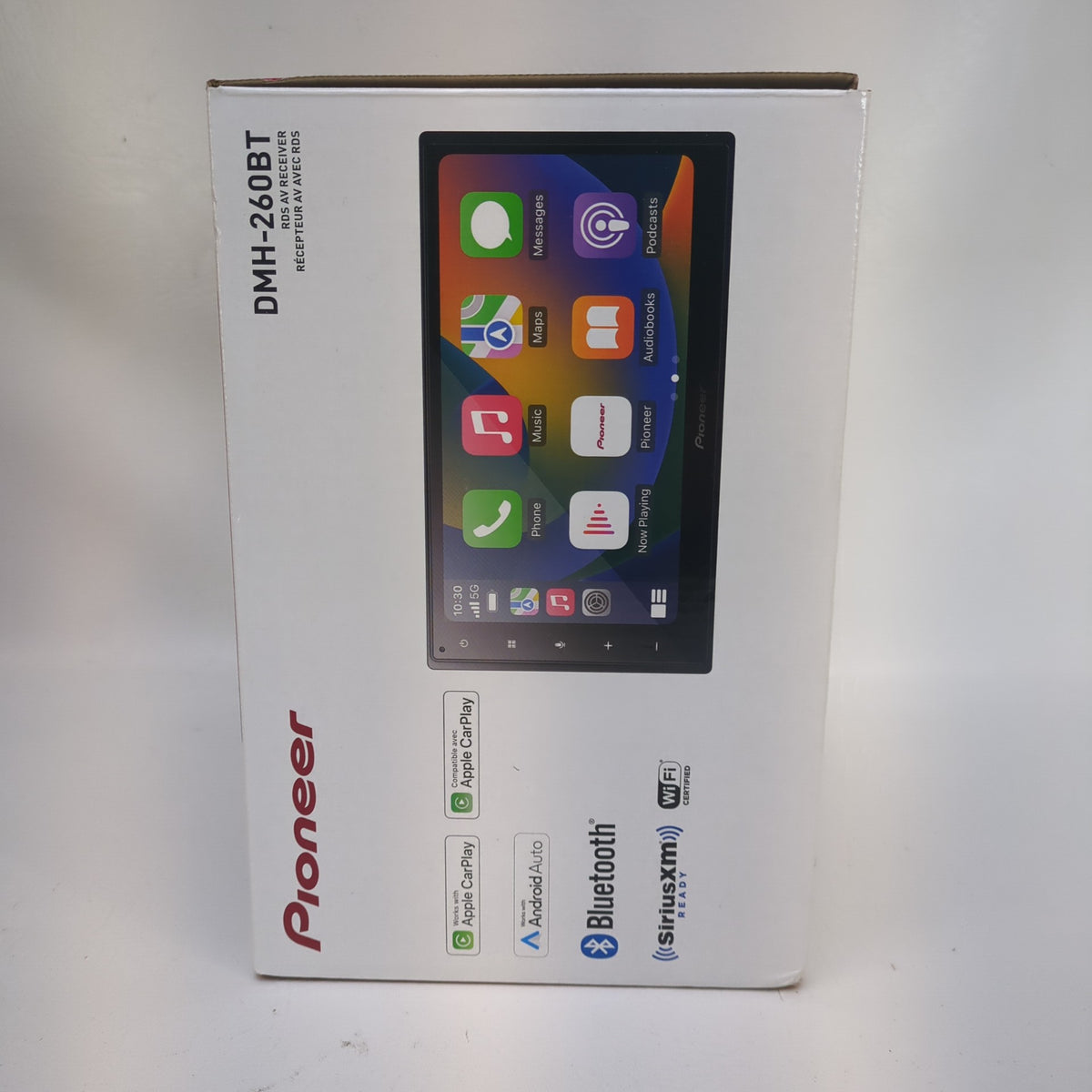 New Pioneer DMH-260BT Double Din Car Radio  Multi-Colored