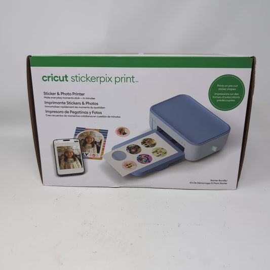 New Cricut Stickerpix Print Dye-Sublimation Thermal 