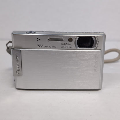 Sony Cyber-Shot DSC-T100 8.1MP Compact Digital Camera read