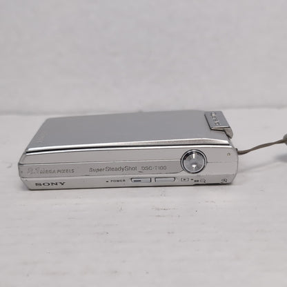 Sony Cyber-Shot DSC-T100 8.1MP Compact Digital Camera read