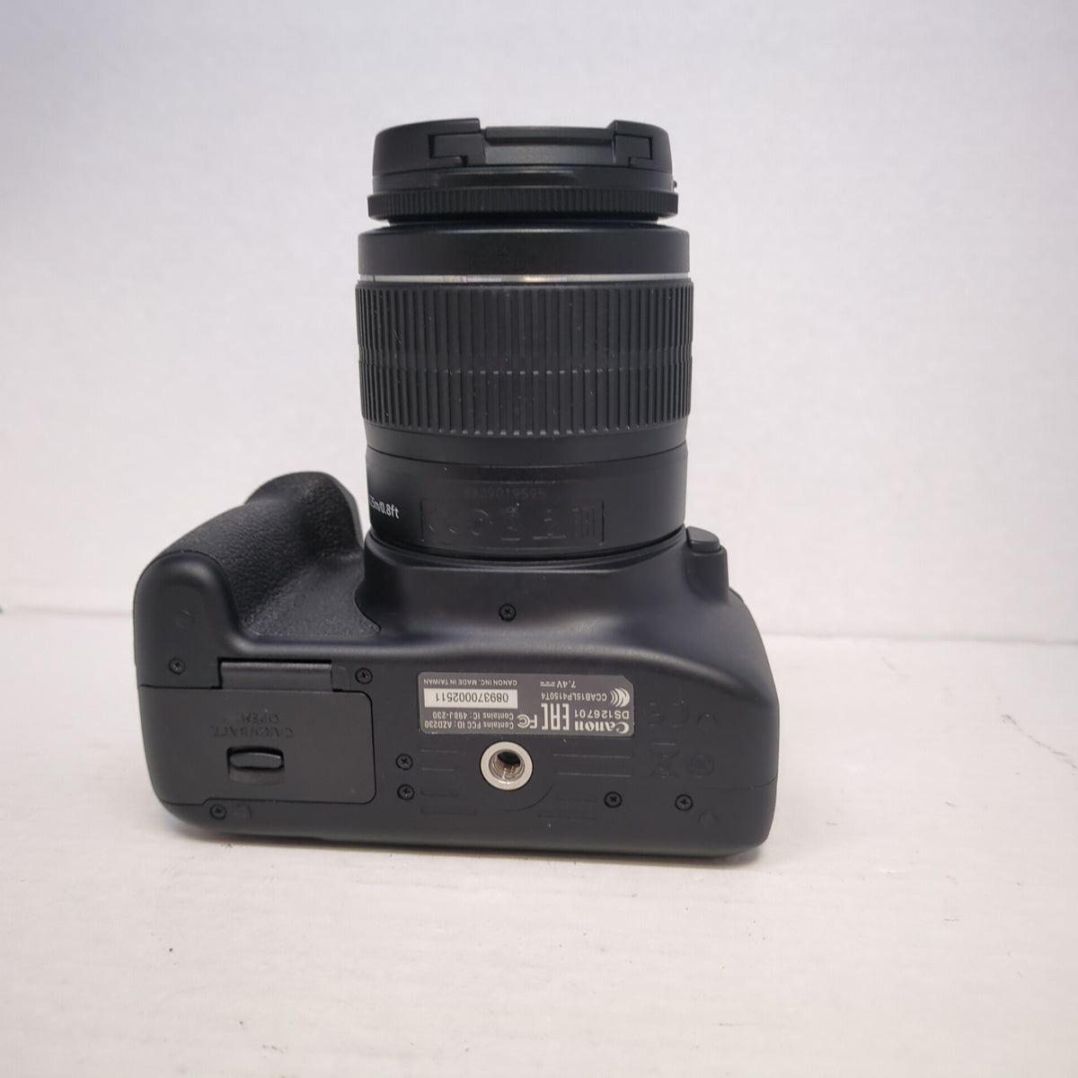Canon EOS 4000D 18.0MP DSLR Camera Black w/ EF-S 18-55mm III Lens & Flash Kit