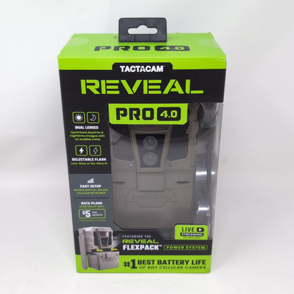 New Tactacam Reveal Pro 4.0 Cellular Trail Camera RV-TC-XP4