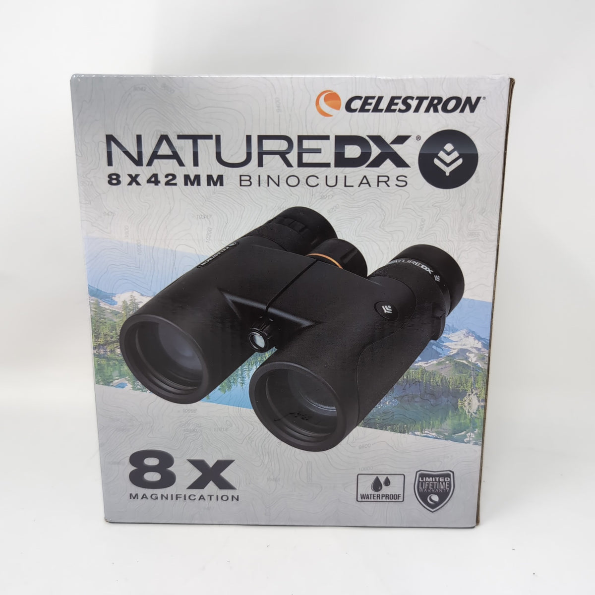 New Celestron Nature DX 8x42 Roof Prism Binoculars 72322