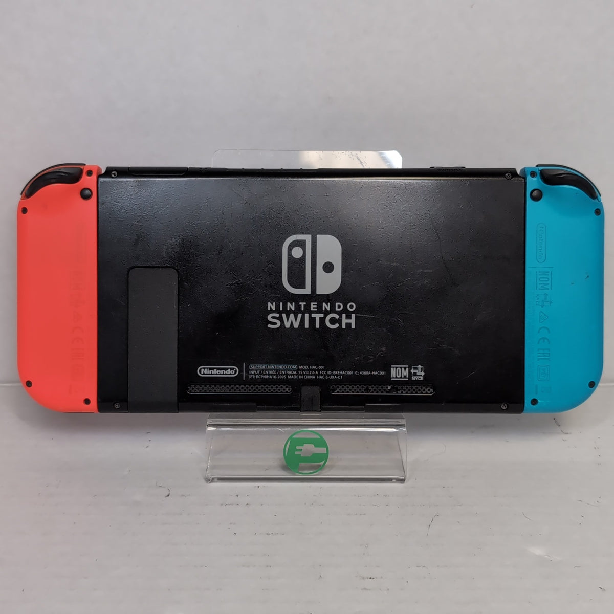 Nintendo Switch v1 Console Gaming System HAC-001 Red/Blue