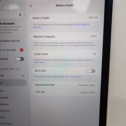 WiFi Only Apple iPad Air 11" M3 128GB Blue MC9X4LL/A