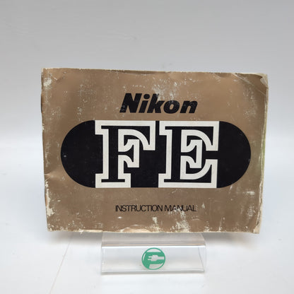 Nikon FE 35mm Film Camera Black w/ Nikkor 50mm f/1.8 Lens 