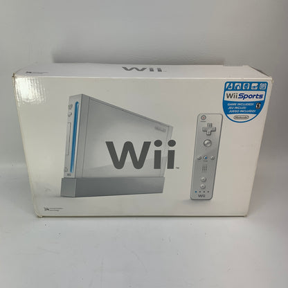Nintendo Wii Video Game Console RVL-001 White