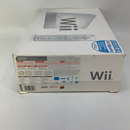 Nintendo Wii Video Game Console RVL-001 White