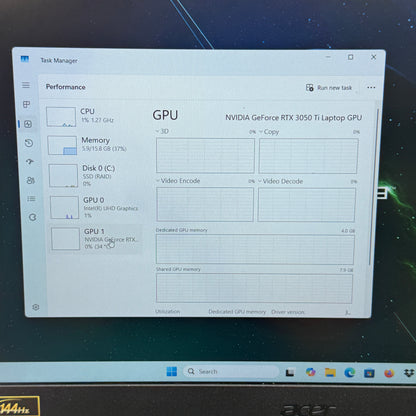 Acer Nitro 5 AN515-57 15.6" i7-11800H 2.3GHz 16GB RAM 512GB SSD GeForce RTX 