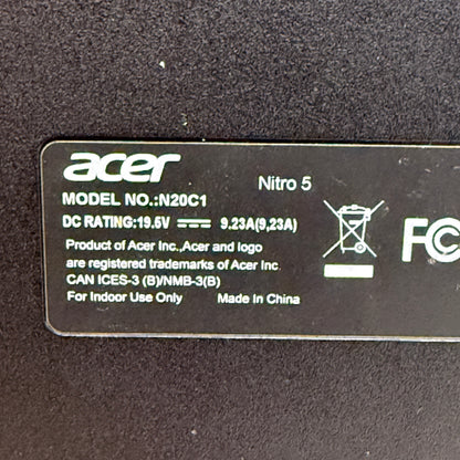 Acer Nitro 5 AN515-57 15.6" i7-11800H 2.3GHz 16GB RAM 512GB SSD GeForce RTX 