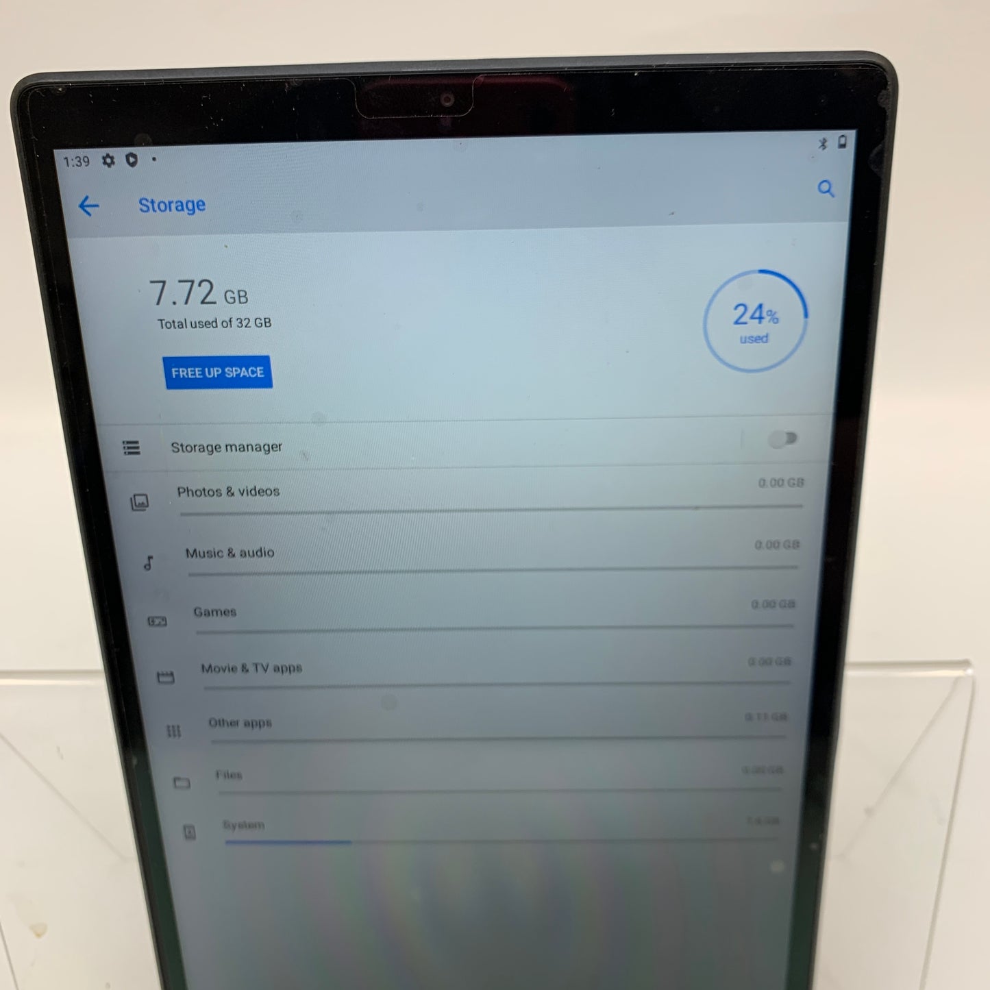 WiFi Only Lenovo Tab M10 HD 32GB Black TB-X306X