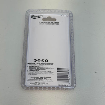 New Milwaukee 48-32-6405 Solid Wire Stripper Set