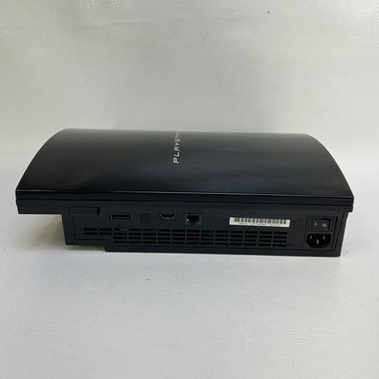 Sony PlayStation 3 Fat PS3 80GB Black Console Gaming System CECHL01