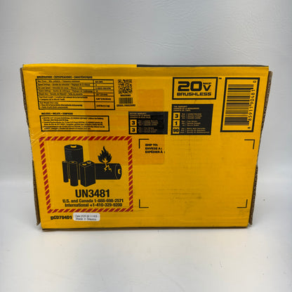 New DEWALT DCD794D1 20V Cordless.5 in Drill Driver 2 Ah