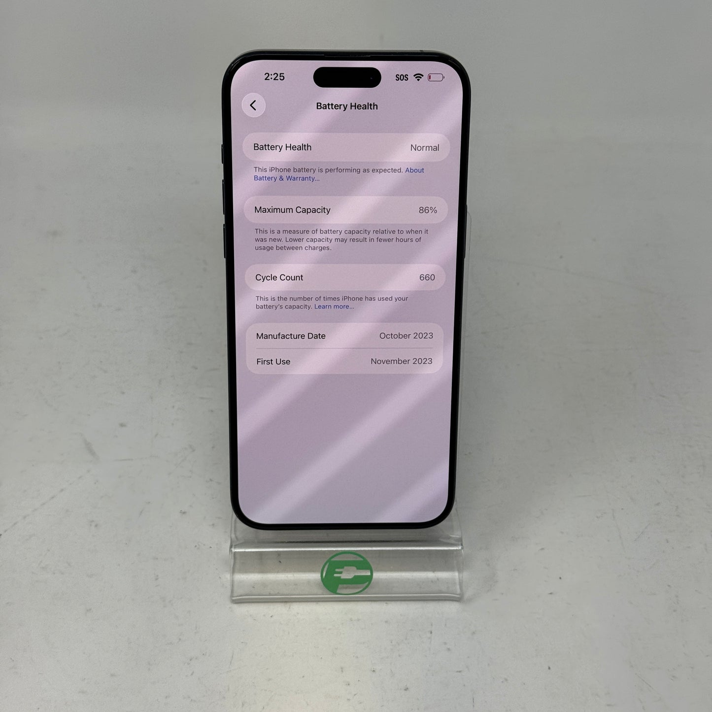 Factory Unlocked Apple iPhone 15 Pro Max 512GB Blue Titanium MU6E3LL/A