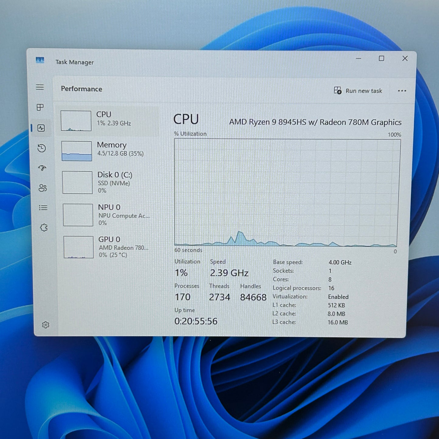 Nimo N175 17.3" Ryzen 9 8945HS 4.0GHz 16GB RAM 1TB SSD
