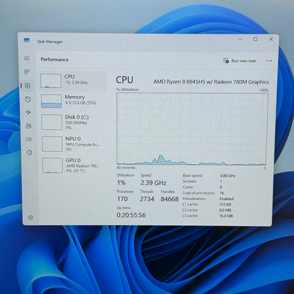 Nimo N175 17.3" Ryzen 9 8945HS 4.0GHz 16GB RAM 1TB SSD