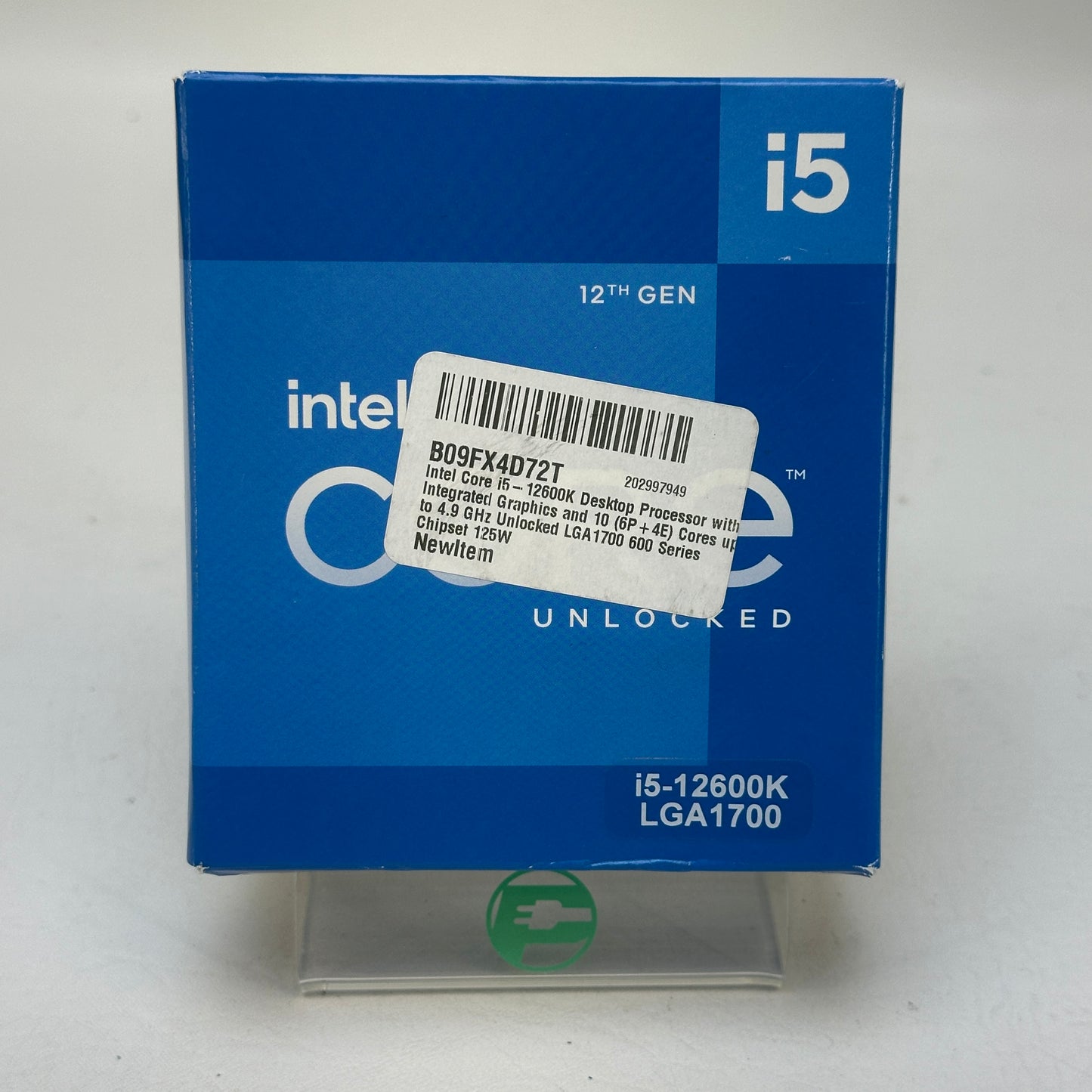 New Intel Core i5-12600K 4.9GHz 10 Core SRL4T 16 Thread LGA 1700