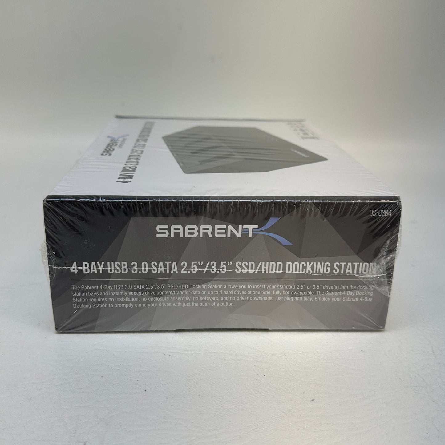 New Sabrent 4-Bay USB 3.0 SATA 2.5in/3.5in SSD/HDD Docking Station DS-U3B4