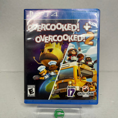 Overcooked + Overcooked 2 (Sony PlayStation 4 PS4, 2019)
