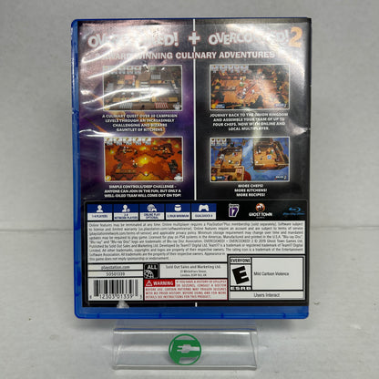 Overcooked + Overcooked 2 (Sony PlayStation 4 PS4, 2019)