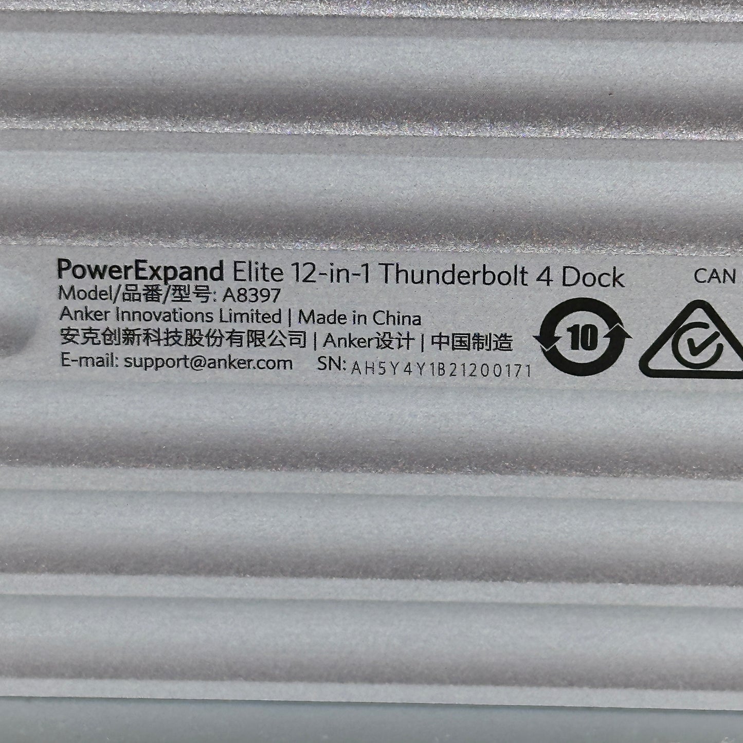 Anker Dock 4 PowerExpand Elite 12-in-1 Thunderbolt A8397 