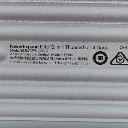 Anker Dock 4 PowerExpand Elite 12-in-1 Thunderbolt A8397 