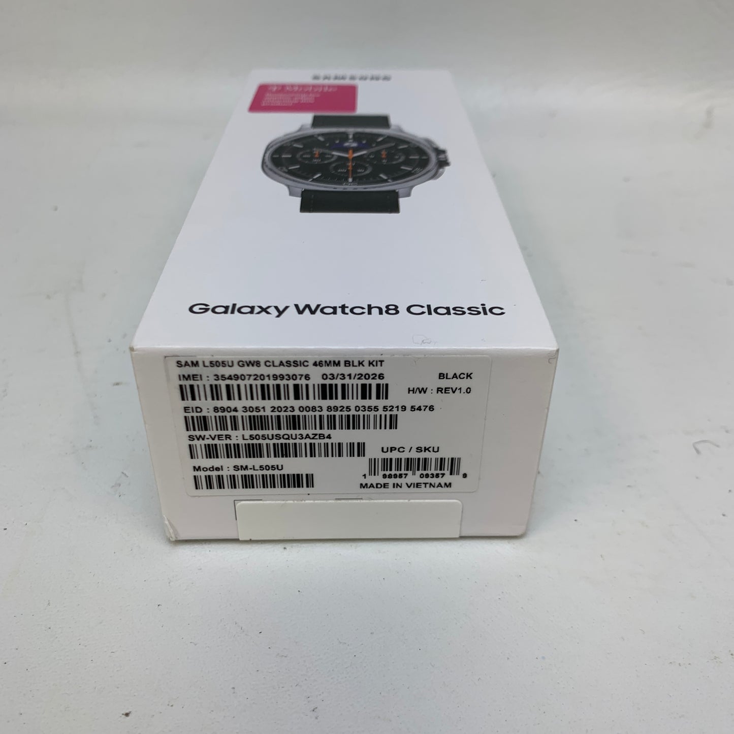 New Unlocked Samsung Galaxy Watch8 Armor Aluminum SM-L505U