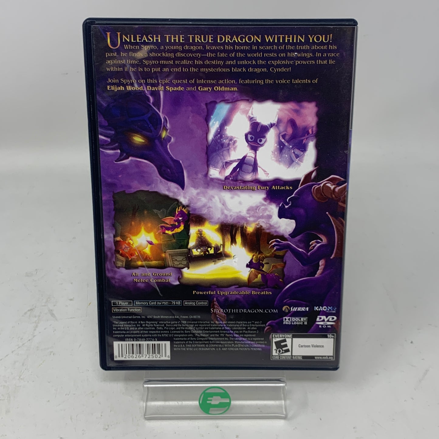 Legend of Spyro A New Beginning (Sony PlayStation 2 PS2, 2006)