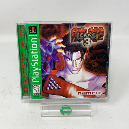Tekken 3 [Greatest Hits] (Sony PlayStation 1 PS1, 1995)