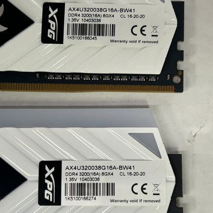 XPG Spectrix 16GB (2x8GB) RAM DDR4 3200MHz AX4U320038G16A-BW41