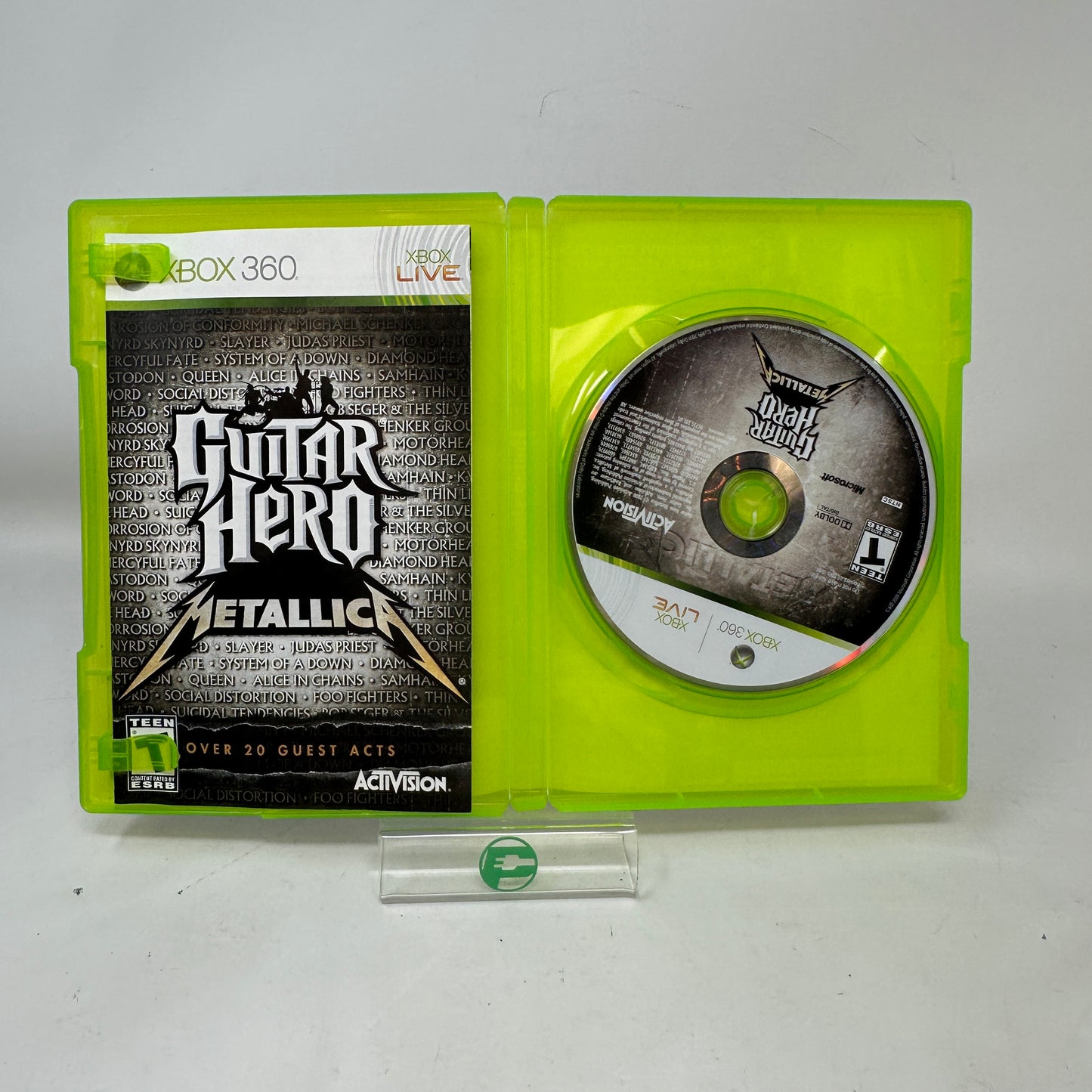 Guitar Hero: Metallica (Microsoft Xbox 360, 2009)