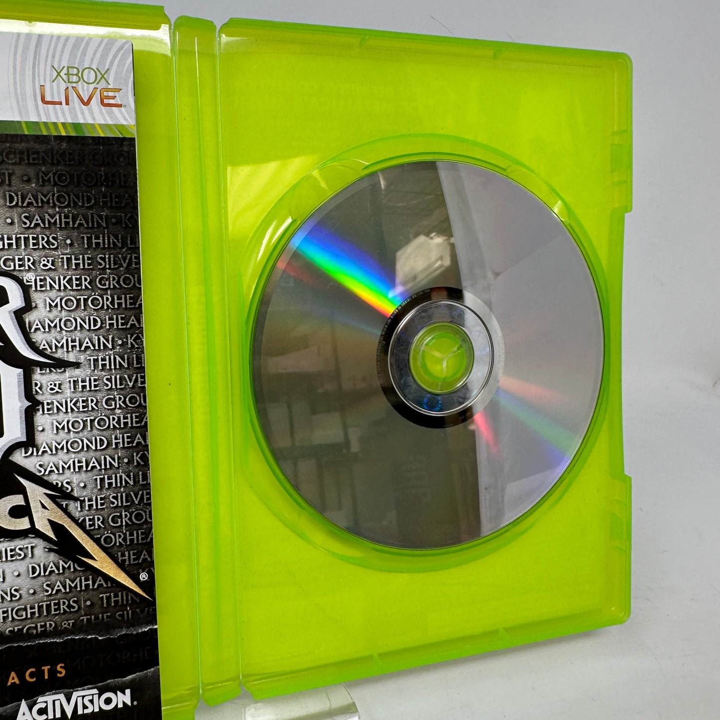 Guitar Hero: Metallica (Microsoft Xbox 360, 2009)