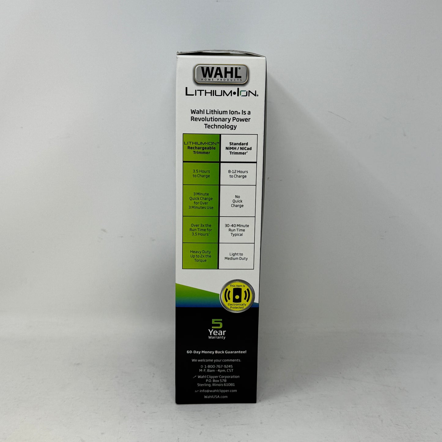 New Wahl Lithium Ion All-in-One Trimmer Black 09893-700
